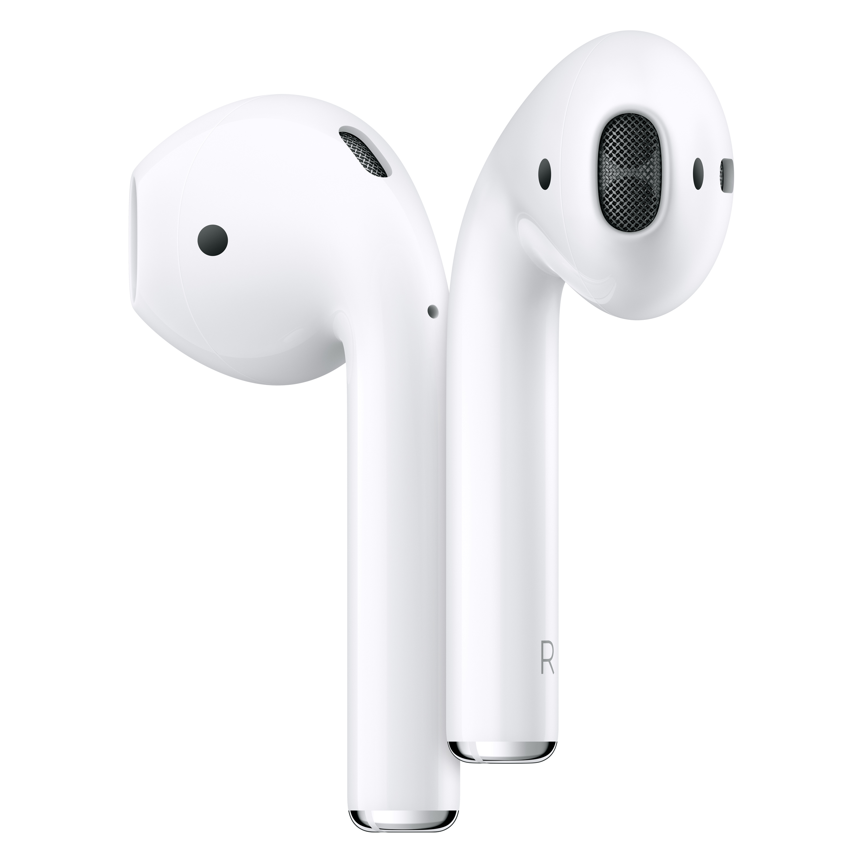 APS (2nd generation) earbuds close-up