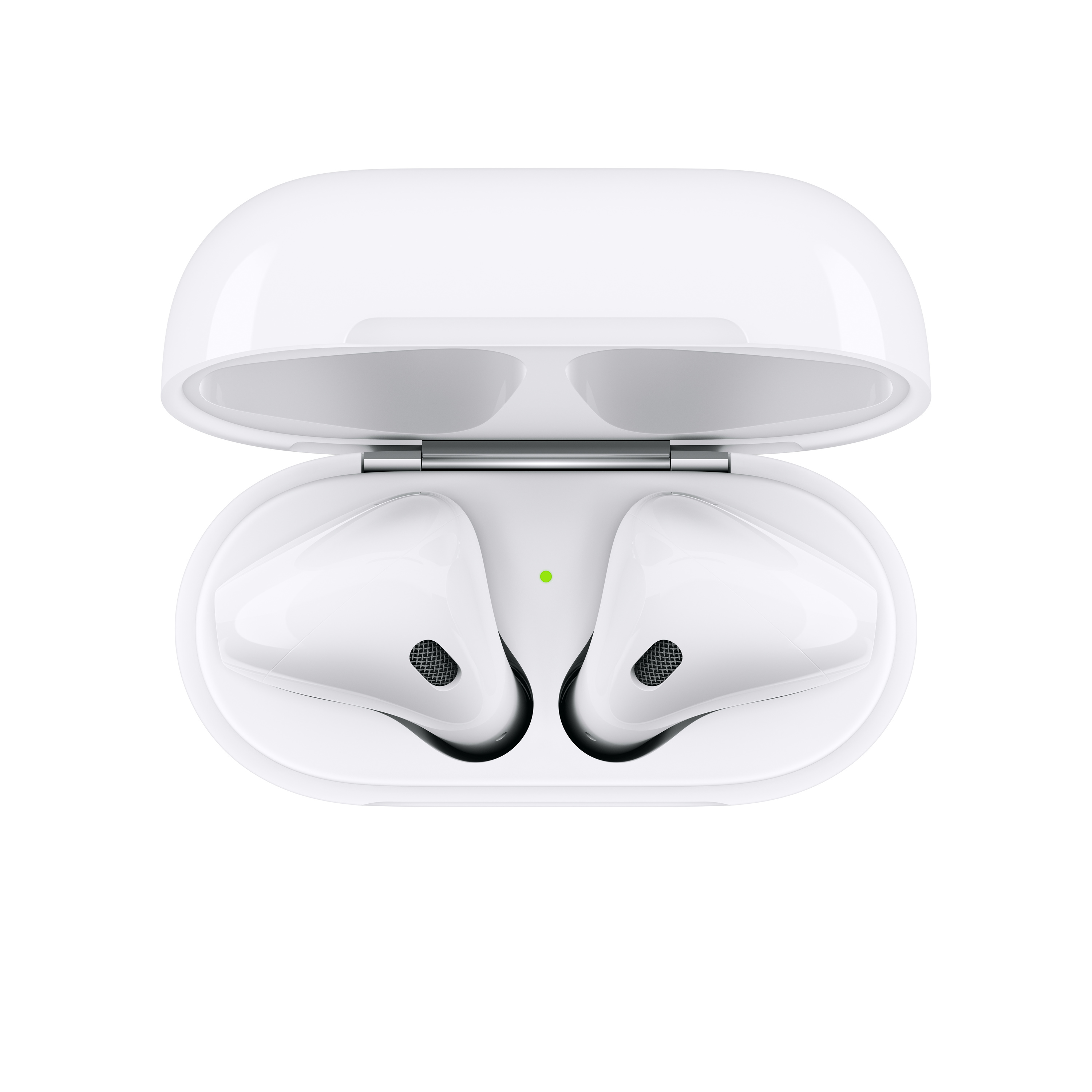 APS (2nd generation) earbuds inside standard charging case
